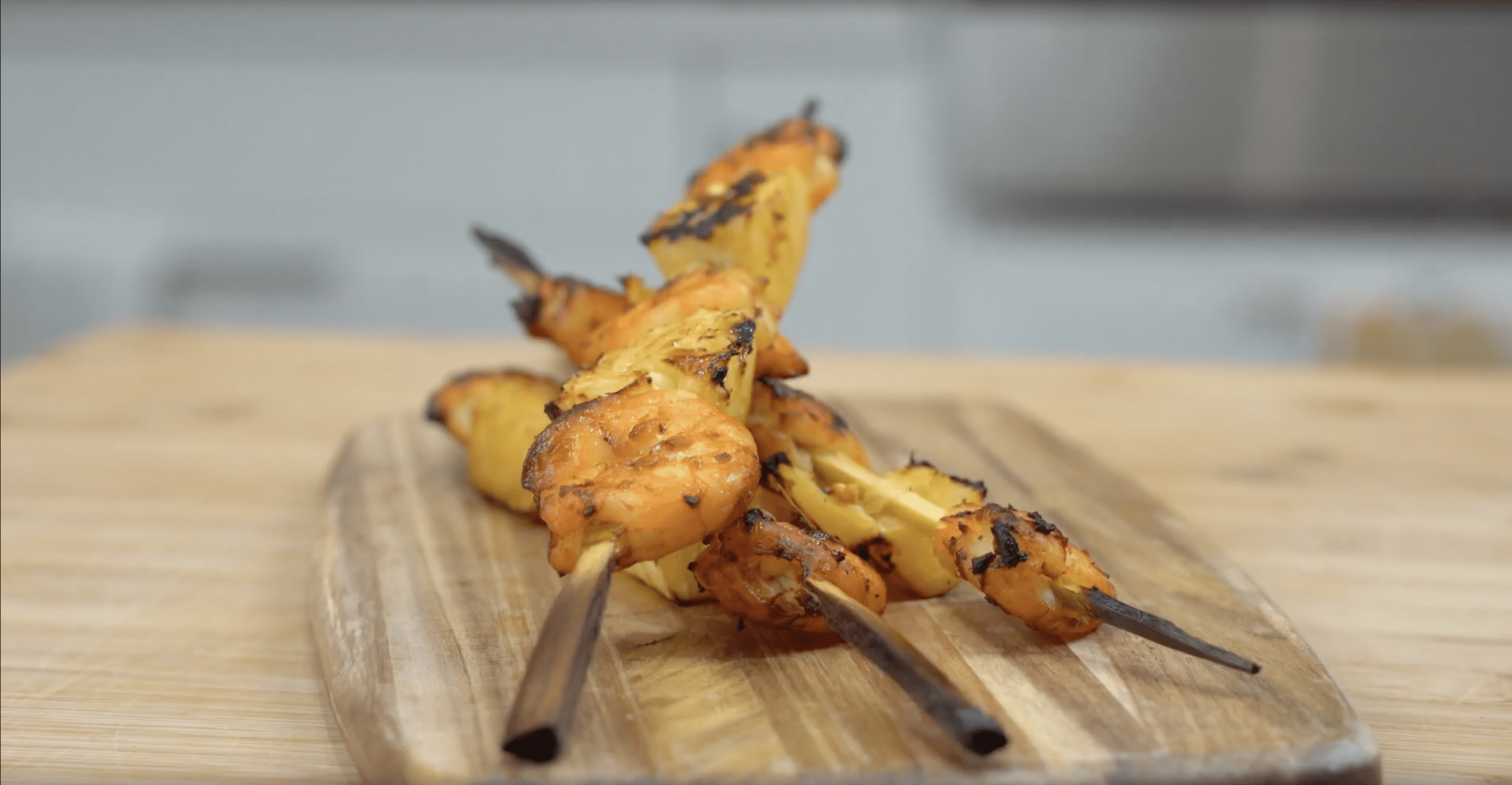 Sugarcabe shrimp skewers recipe