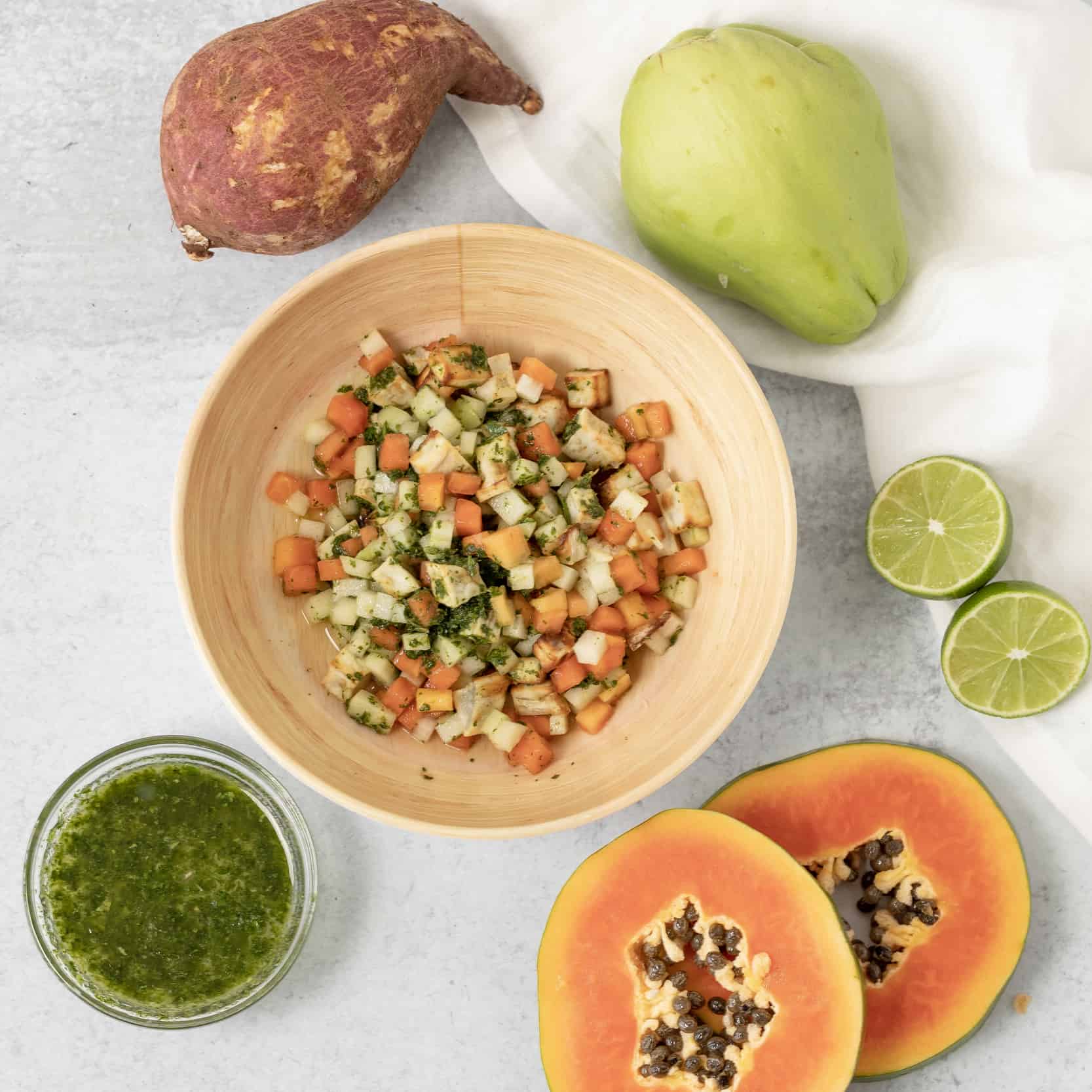 Boniato Ceviche Salad