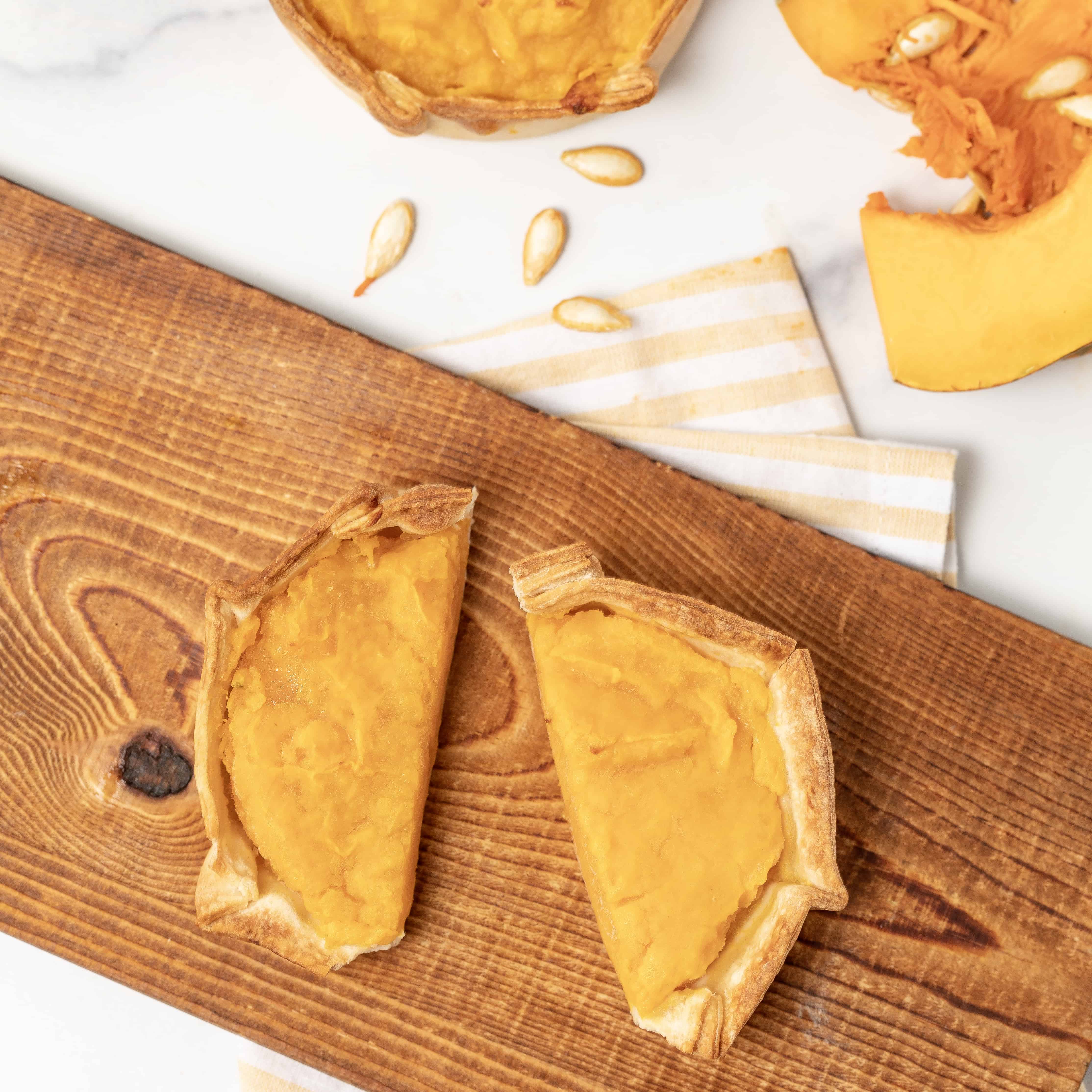 Individual Calabaza Pie