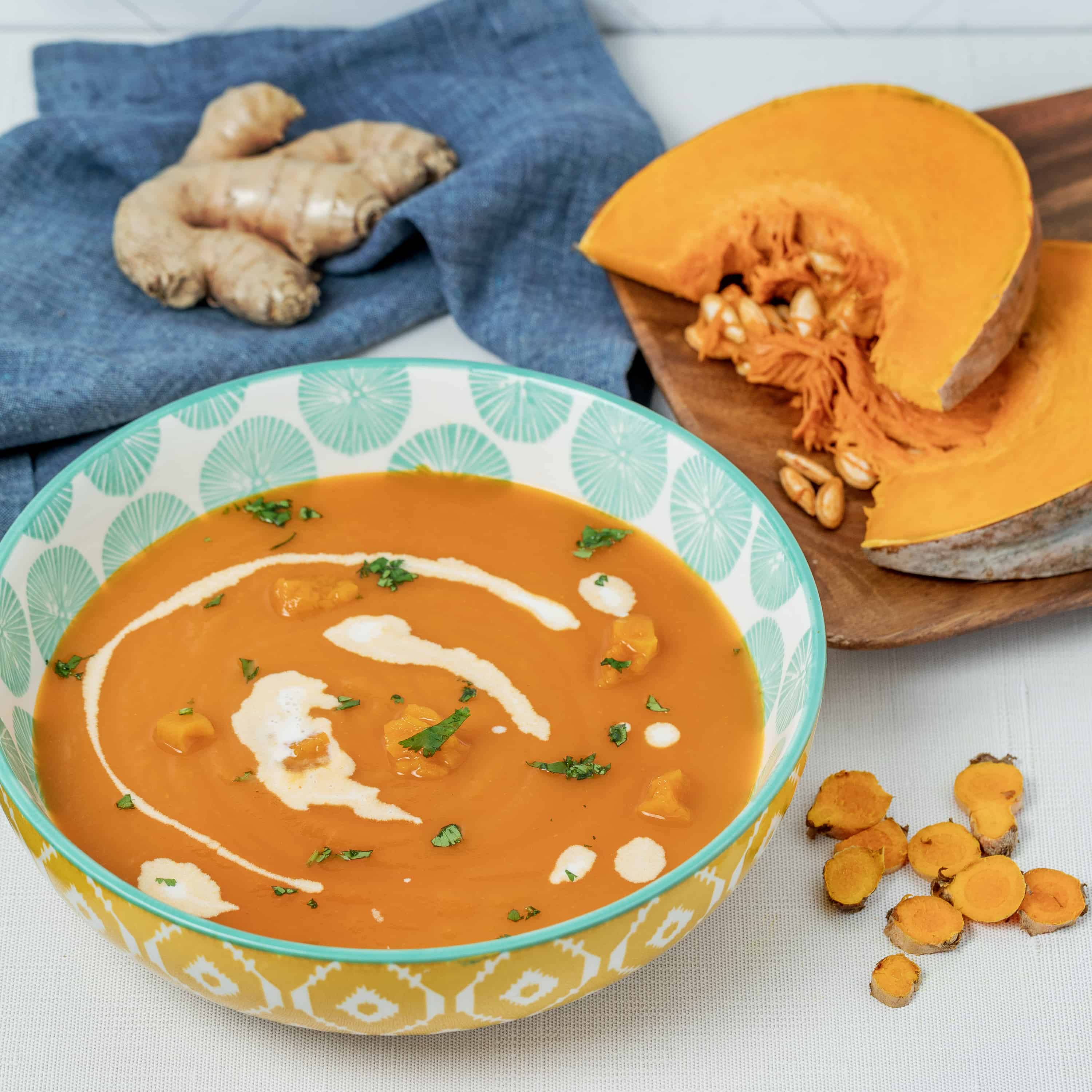 Roasted Calabaza Soup