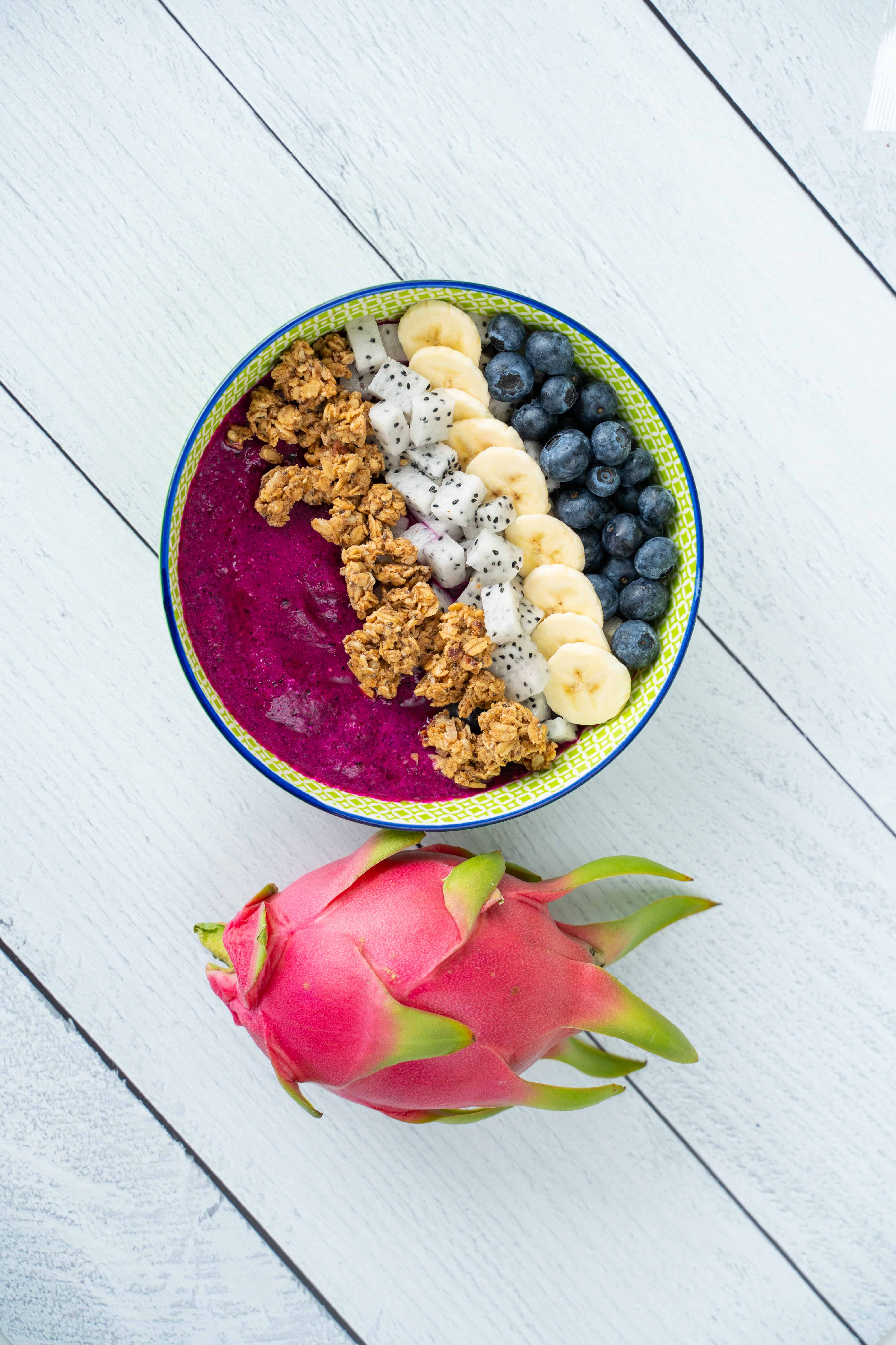 Dragon Fruit Granola Bowl