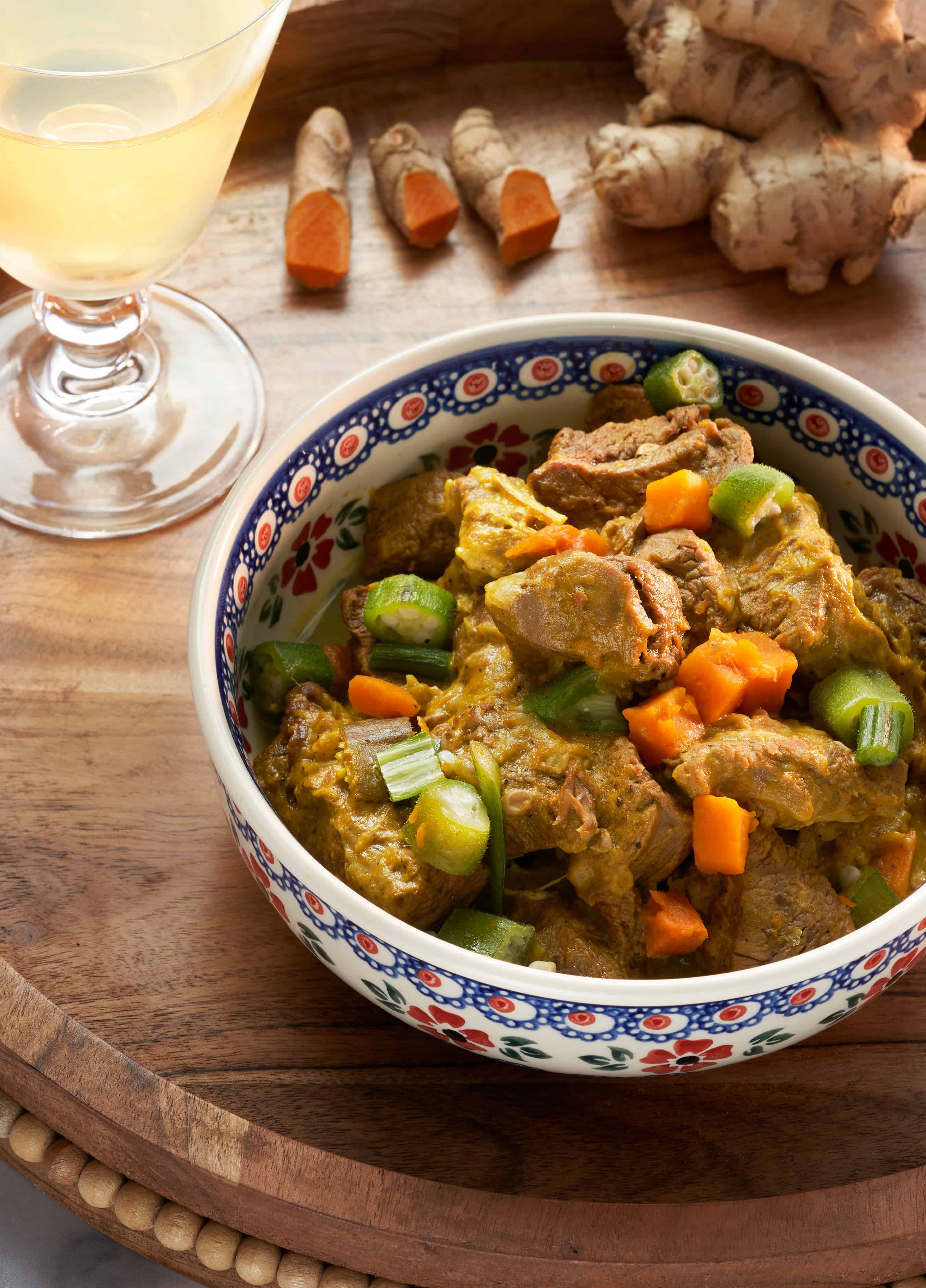 Pumpkin & Okra Lamb Curry