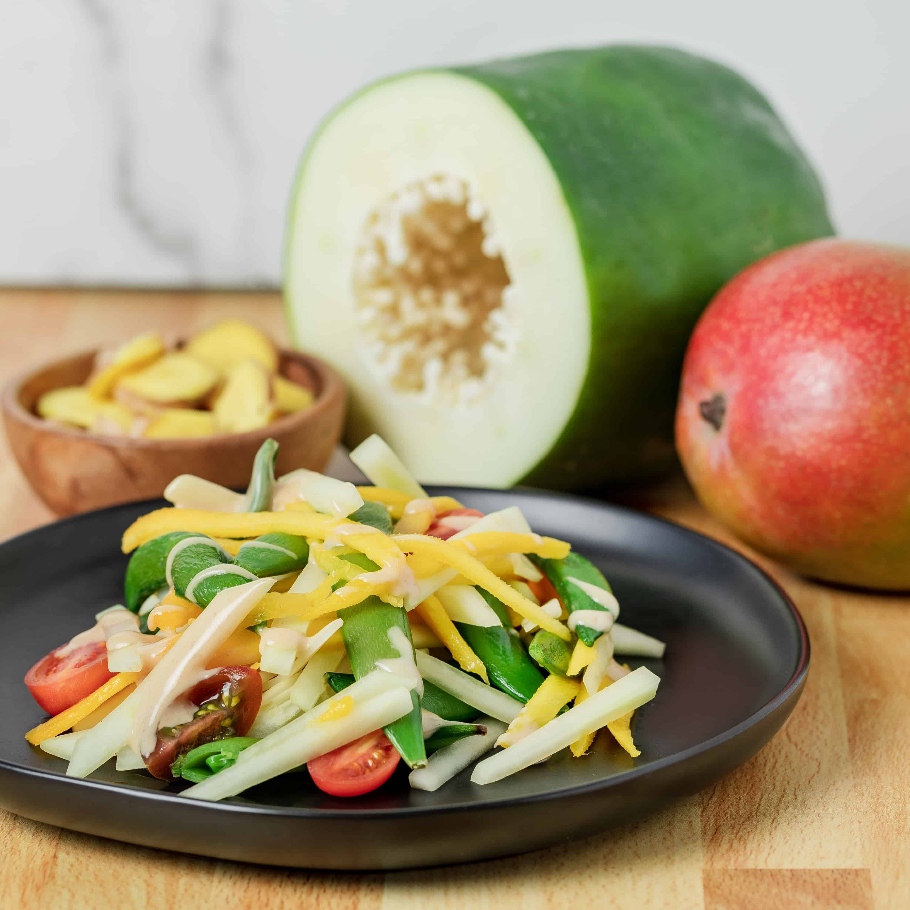 Green Papaya and Mango Salad