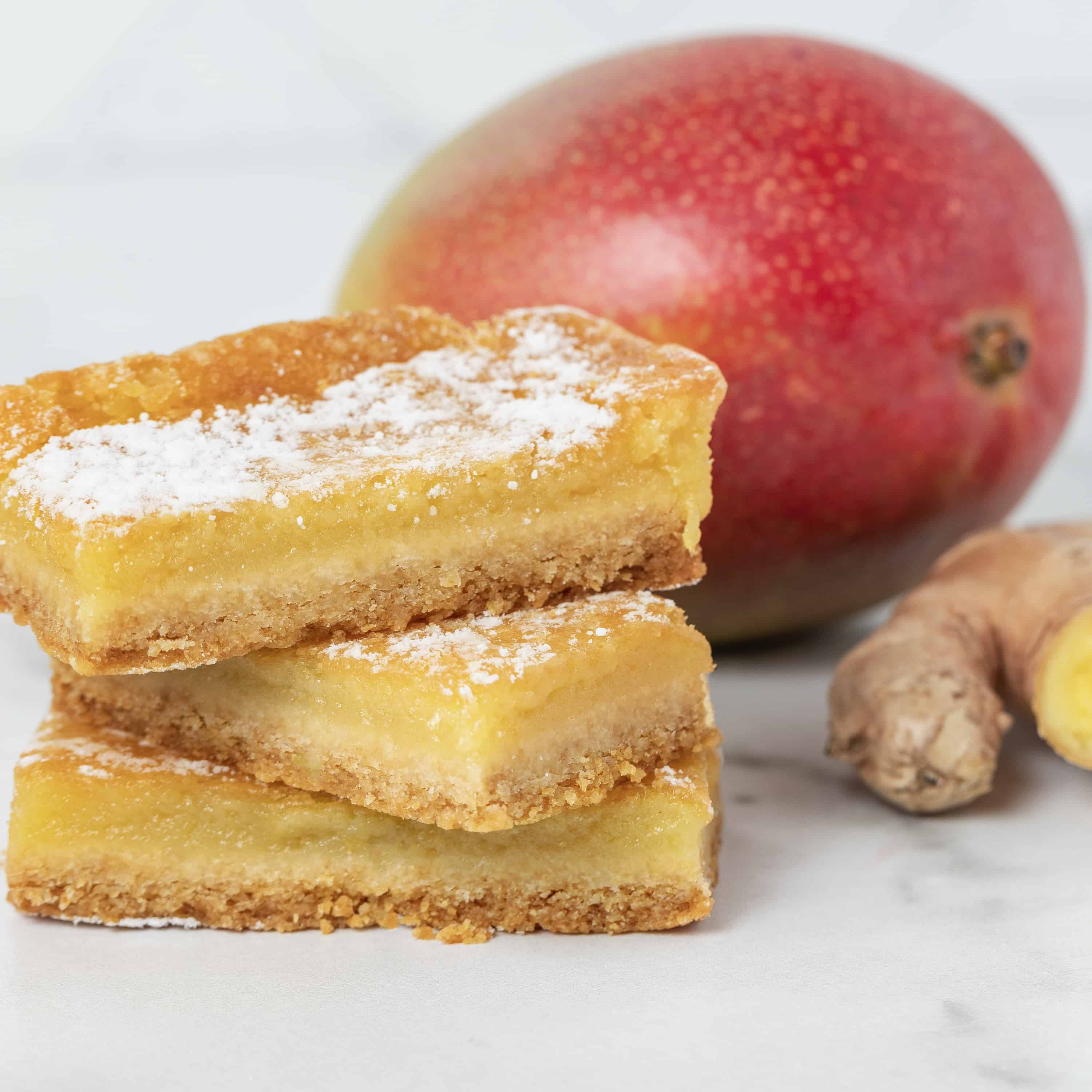 Mango and Ginger Bars