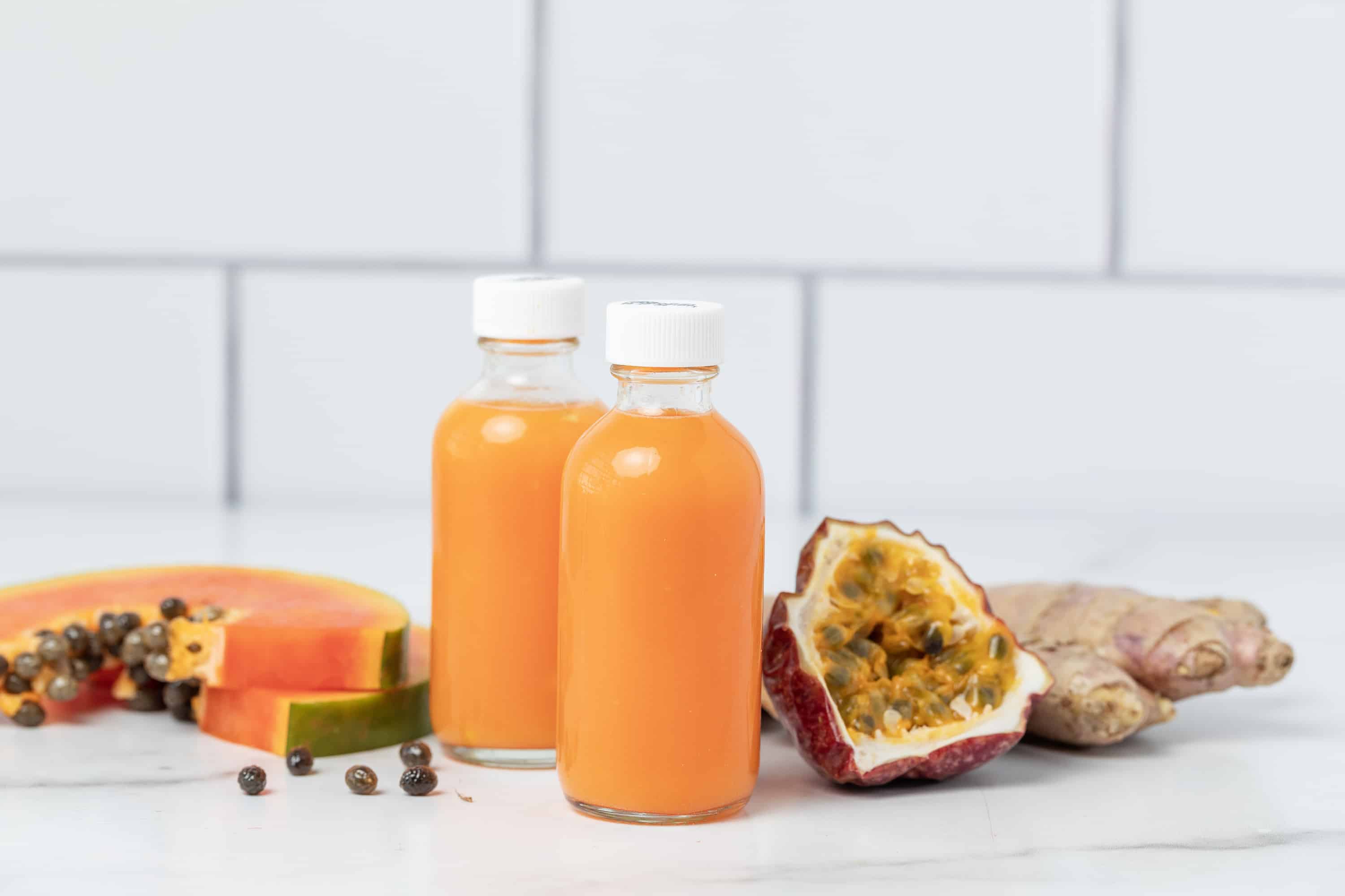 Papaya Passion Fruit Shot